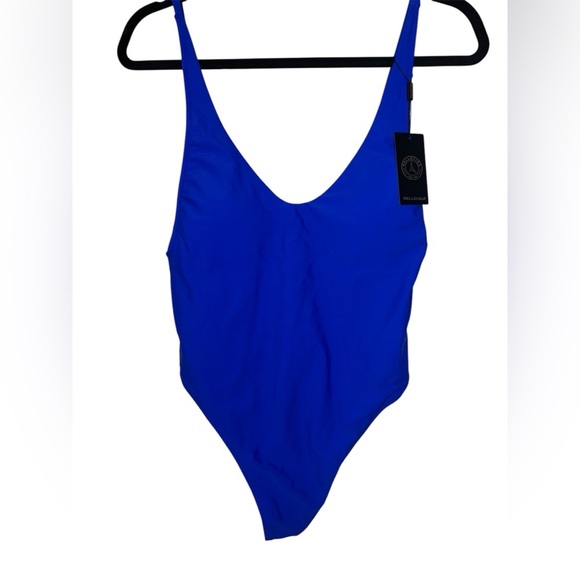 Relleciga Blue Cheeky one piece swimsuit size L - Picture 1 of 4